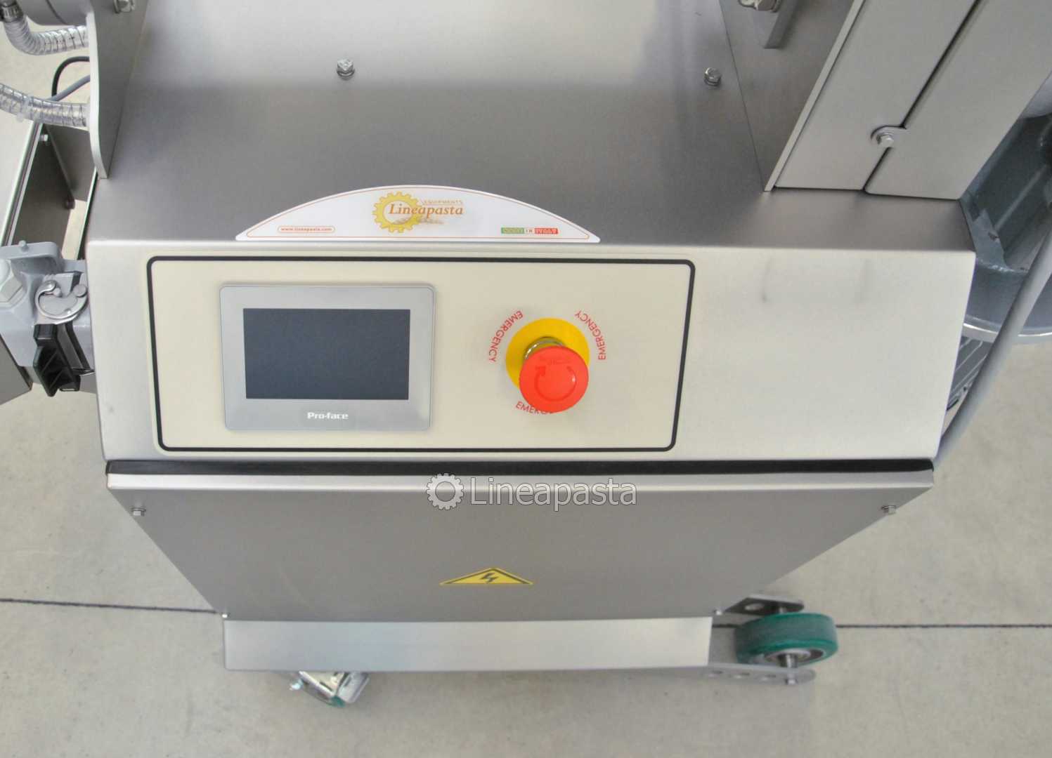 Fresh pasta machine with double vat PS 40DV